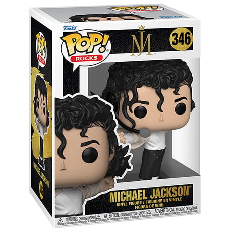POP! ICONS VINYL FIGURE MICHAEL JACKSON 【FUNKO】