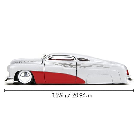 JADATOYS 1:24 BTM 1951 Mercury ミニカー