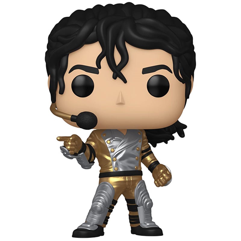 POP! ROCKS VINYL FIGURE MICHAEL JACKSON GOLD/SI