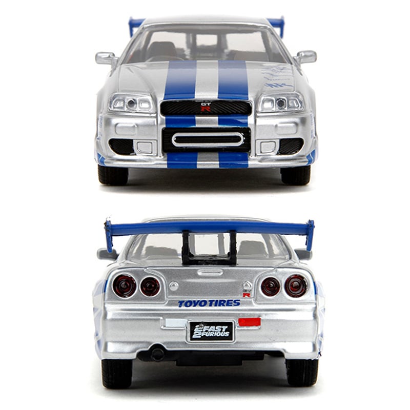 JADATOYS 1:32 ワイルドスピードダイキャストカー BRIAN's