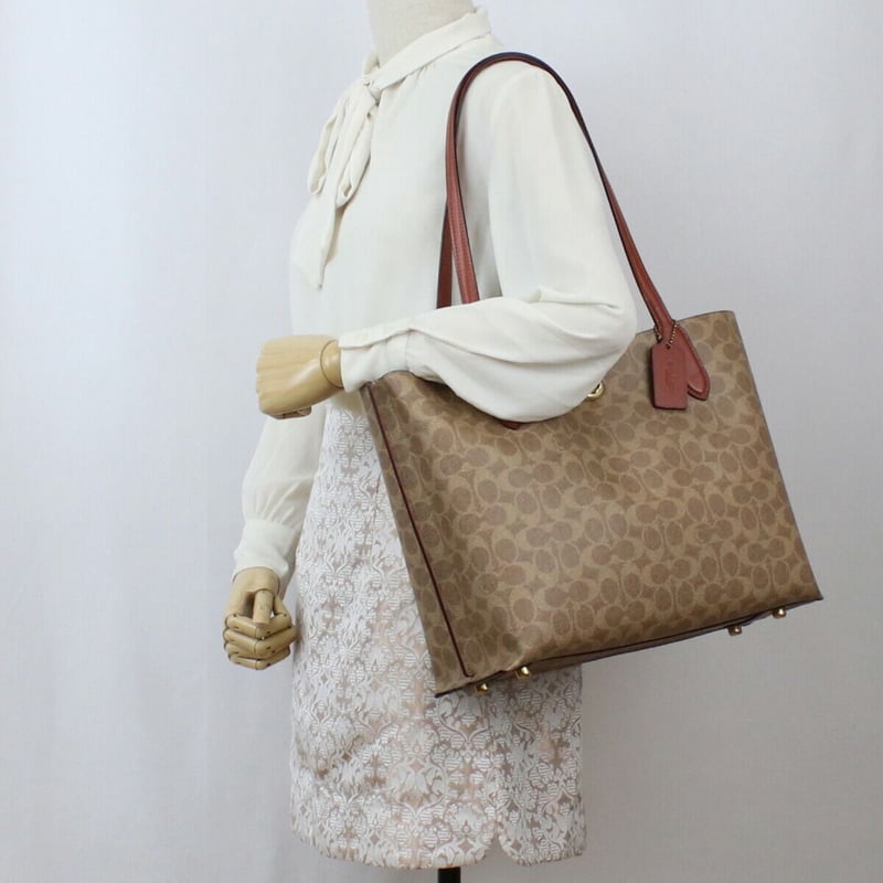 コーチ COACH トートバッグ C0693 B4NQ4 ブラウン系 | ITUKL コーチ COACH トートバッグ C0693 B4NQ4 ブラウン系 | ITUKL