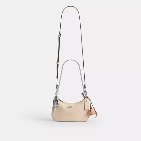 🎀コーチ COACH　テリ ミニ クロスボディ バッグ・チャーム　 CDW67 SV/IY
