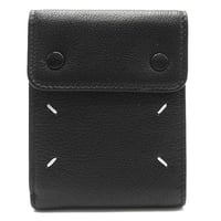 ✨メゾン マルジェラ  二つ折り財布(小銭入れなし)  4ステッチ  SA1UI0014 P4806 アウトレット  ユニセックス Snap Closure Bi-Fold Wallet