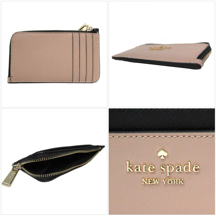 ケイトスペード カードケース kate spade サフィアーノ レザー 