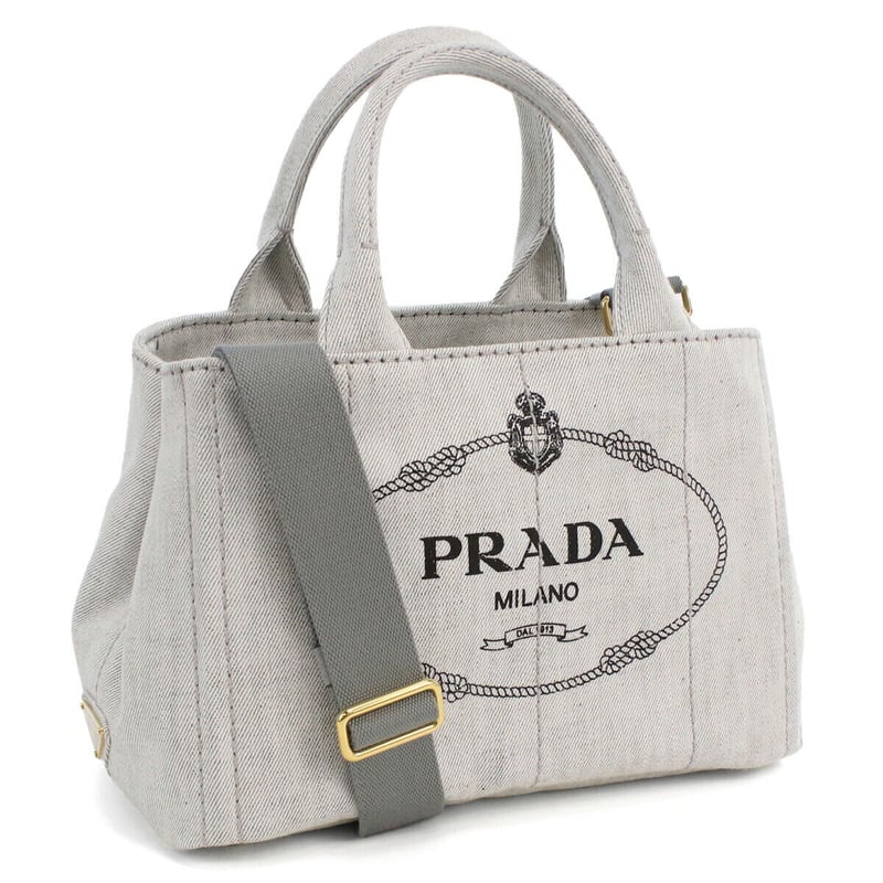 プラダ PRADA トートバッグ ブランド カナパ ホワイト 1BG439 AJ6 V OOO