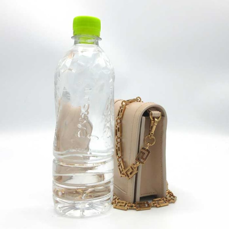 ヴェルサーチェ VERSACE グレカゴッデス レザー ウォレット チェーン