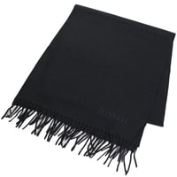 ミッソーニ MISSONI カシミア 100% マフラー 6345 9 DARK GREY グレー系 メンズ レディース warm-01