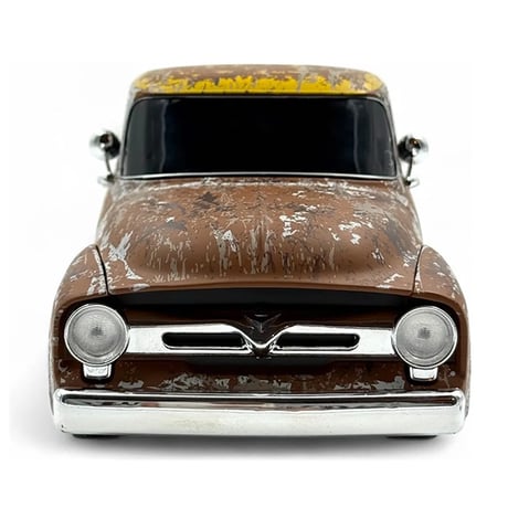 M2 MACHINES 1:24 SHELL 1956 Ford F-100 Weathered/Rusted 【シェル】ミニカー