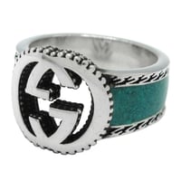 グッチ リング GUCCI アンティーク加工 シルバー925 701612 J8410 520 