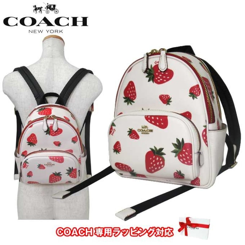 新品　COACH ミニリュック