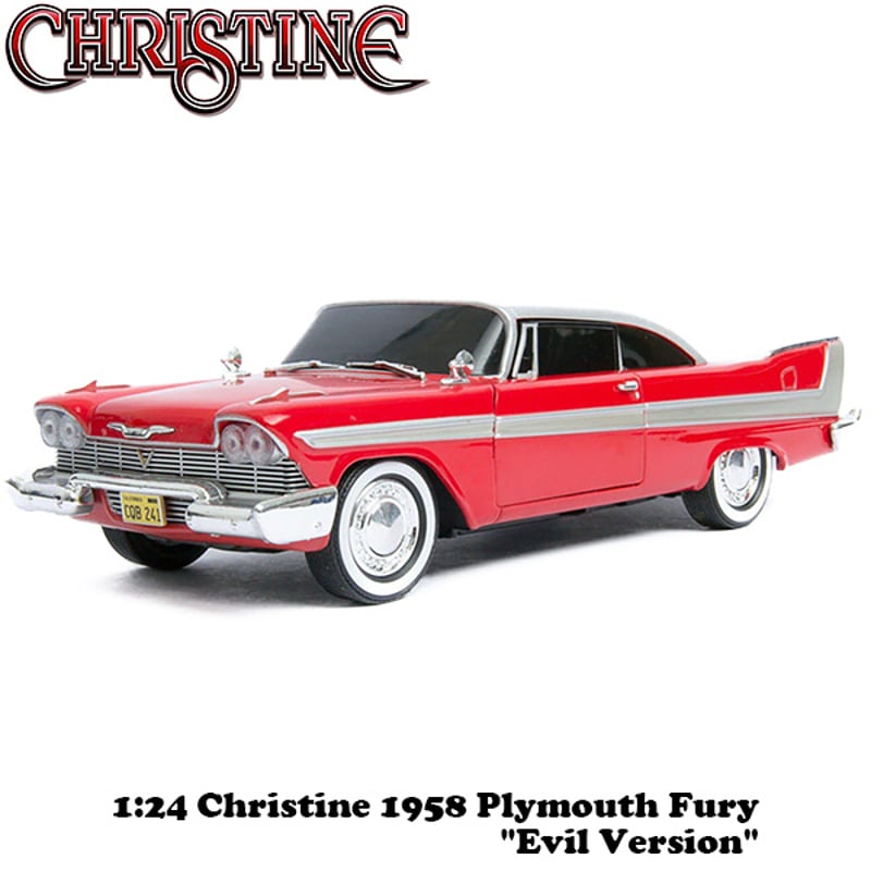 1:24 CHRISTINE 1958 PLYMOUTH FURY EVIL VERSION