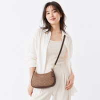 🎀COACH　テリ ショルダー バッグ・シグネチャー キャンバス　CV933 IMXHE