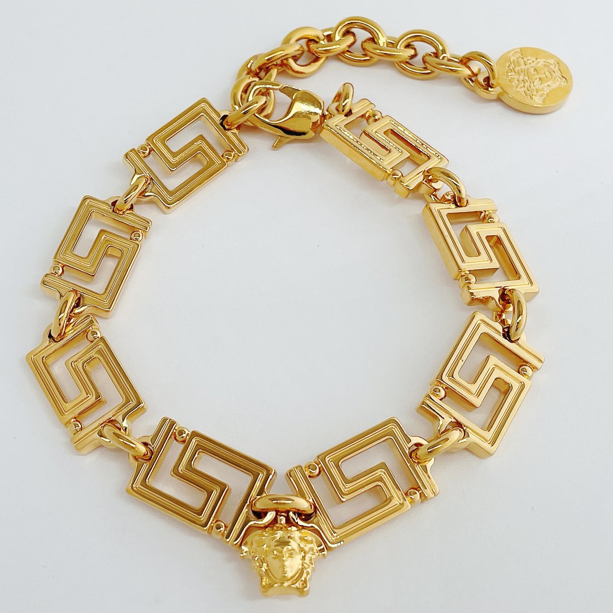ヴェルサーチ VERSACE DG07719 DJMT 3J000 メドゥーサチャーム グレカ