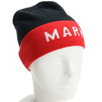 マルニ MARNI レディース－帽子類 ブランドロゴCLMC0025Q1　UFH527　00N99ブラック レッド系
