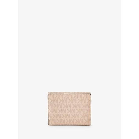 🎀MICHAEL KORS OUTLET JET SET TRAVEL コンパクト ウォレット ミディアム - MKシグネチャー 35S3GTVE2V7278 パウダーブラッシュ
