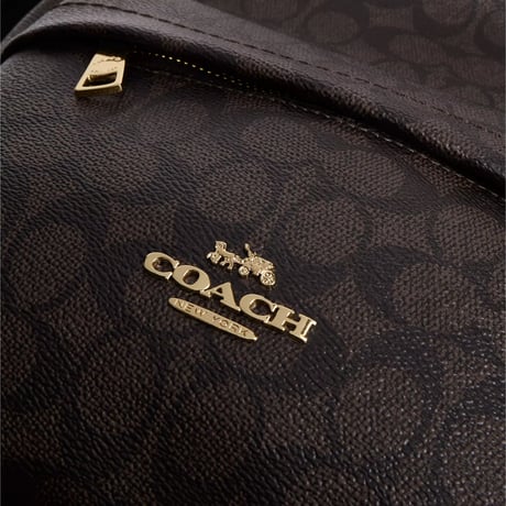 🎀コーチ COACH　テイラー スモール バックパック・シグネチャー キャンバス　CDW76 IMXAQ