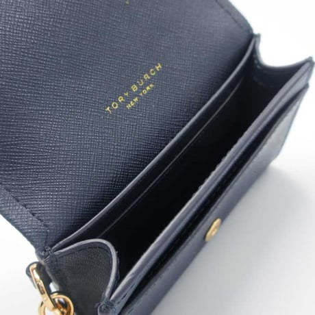 トリーバーチ カードケース TORY BURCH フラップ カードケース キーフック付き 157146 0224 405 アウトレット レディース