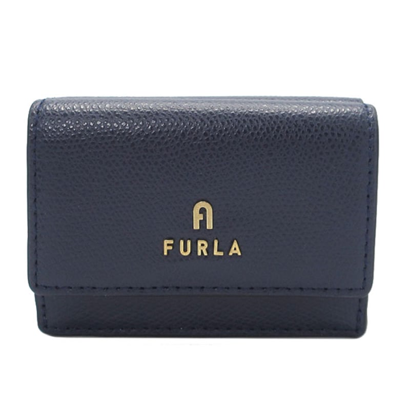 フルラ 三つ折り財布(小銭入れあり) FURLA カメリア レザー トライ 