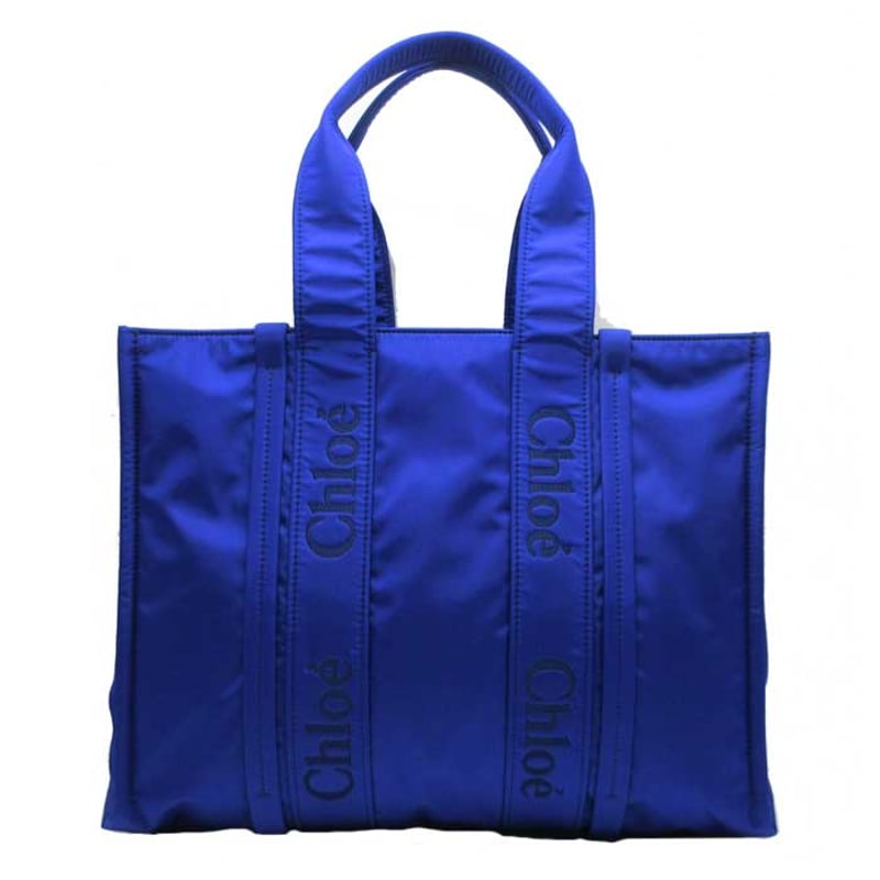 クロエ バッグ トートバッグ Chloe ウッディ ラージ トート 肩掛け A4対応 CHC23WS382L41 48H (インテンスインディゴ) レディース アウトレット クロエ バッグ トートバッグ Chloe ウッディ ラージ トート 肩掛け A4