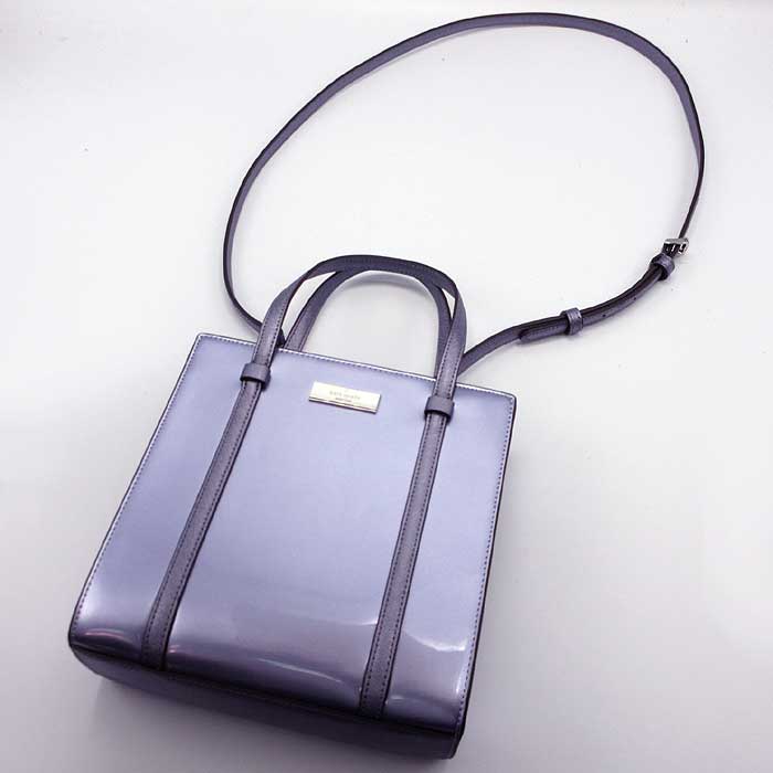 ケイトスペード ニューヨーク バッグ トートバッグ kate spade NEW YORK ケンジー パテント調 ミニ トート ロゴプレート 2WAY 斜め掛け KI956 アウトレット レディース ケイトスペード ニューヨーク トートバッグ パテント調 ミニ トート