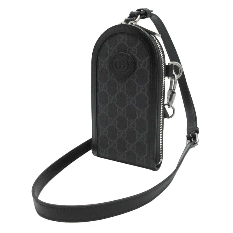 グッチ ショルダーバック GUCCI GGスプリーム スマホショルダー 斜め