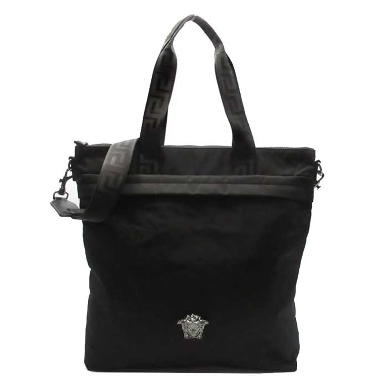 ヴェルサーチェ バッグ トートバッグ VERSACE ナイロン ヴェルサーチェ バッグ トートバッグ VERSACE ナイロン