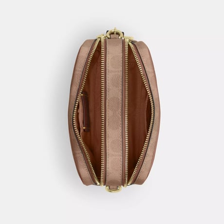 🎀コーチ COACH ミニ キャリー クロスボディ バッグ・シグネチャー キャンバス CEK69 IMXHE