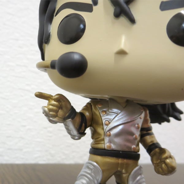 POP! ROCKS VINYL FIGURE MICHAEL JACKSON GOLD/SI