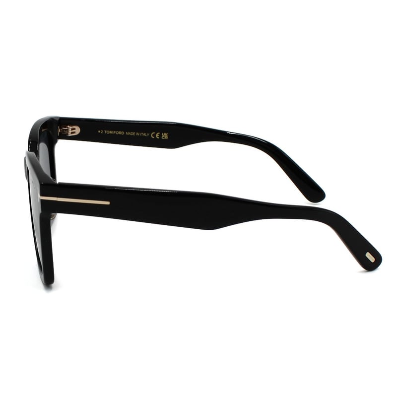 TOM FORD ブラック サングラス クリーニングクロス付き TOM FORD サングラス クリーニングクロス付き メンズ