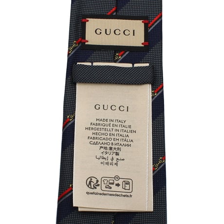 GUCCI グッチ 765041-4EABA-1474 ネクタイ TIE ホースビット シルクジャカード メンズ