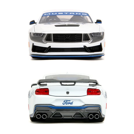 JADATOYS 1:24 BTM 2024 Ford Mustang Dark Horse ミニカー