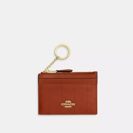 🎀コーチ COACH　ミニ スキニー ID ケース・キルティング　CEH41 IMYW7