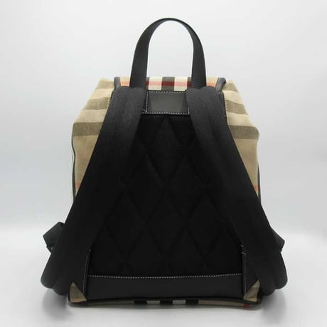 🎀バーバリー バッグ リュック BURBERRY キャンバス チェック柄 バックパック 8123101 (アーカイブベージュ) レディース