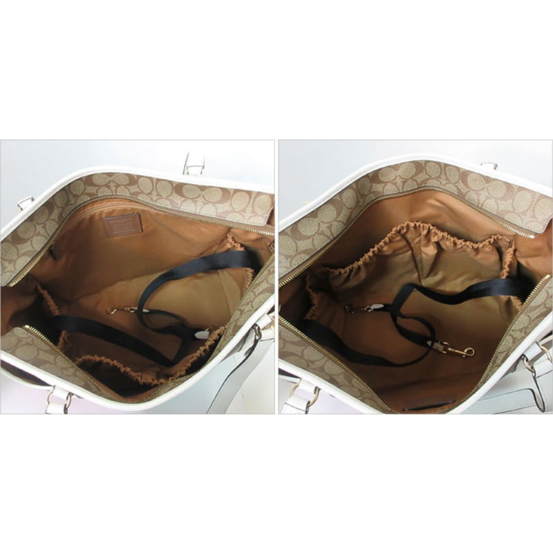 コーチ トートバッグ COACH ベビーバッグ PVC シグネチャー キャンバス  