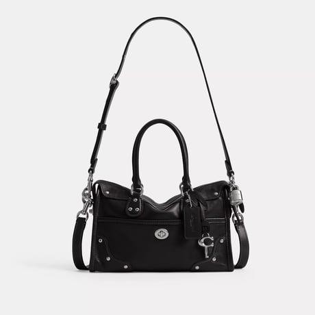 🎀コーチ COACH　ライダー サッチェル バッグ 24　CFN69 LHBLK