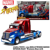 1:24 MARVEL SPIDER-MAN Western Star 57X 【スパイダーマン ミニカー】