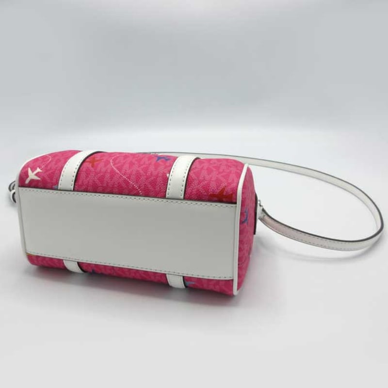 マイケルコース ハンドバッグ トラベル プリント ミニ ボストン 2WAY