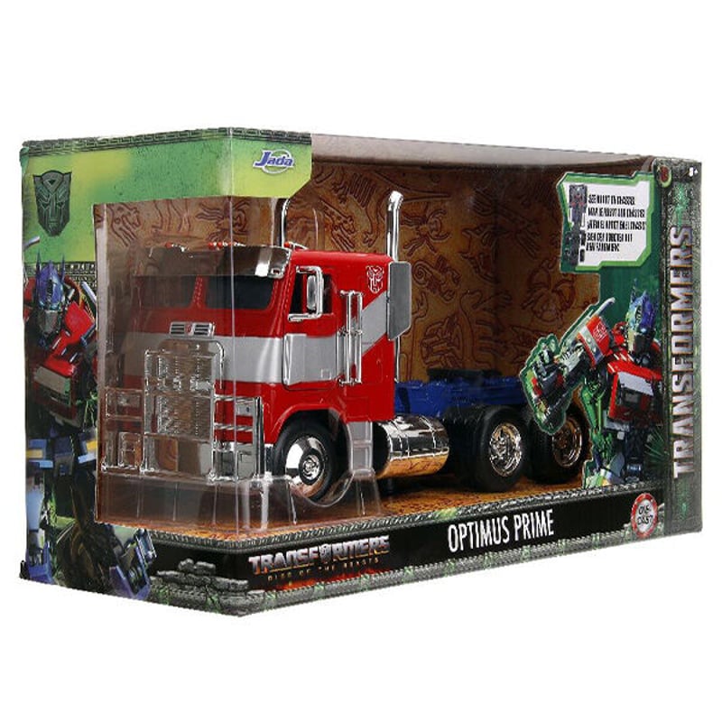 トランスフォーマー ミニカー 1/24 オプティマス プライム JADATOYS 楽天市場】【国内在庫品】JADA TOYS 1/24 トランスフォーマー