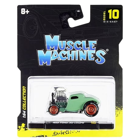 Muscle Machines 1:64 1933 Ford 3W Coupe【マッスルマシン】ミニカー