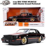 JADATOYS 1:24 BTM 1987 Buick Grand National ミニカー