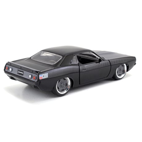 JADATOYS 1:32 ワイルドスピードダイキャストカー LETTY's Plymouth Barracuda