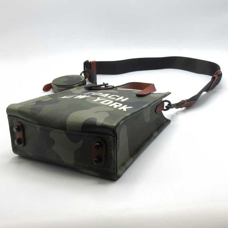 ✨コーチ バッグ トートバッグ COACH RELAY カモ プリント トート 17