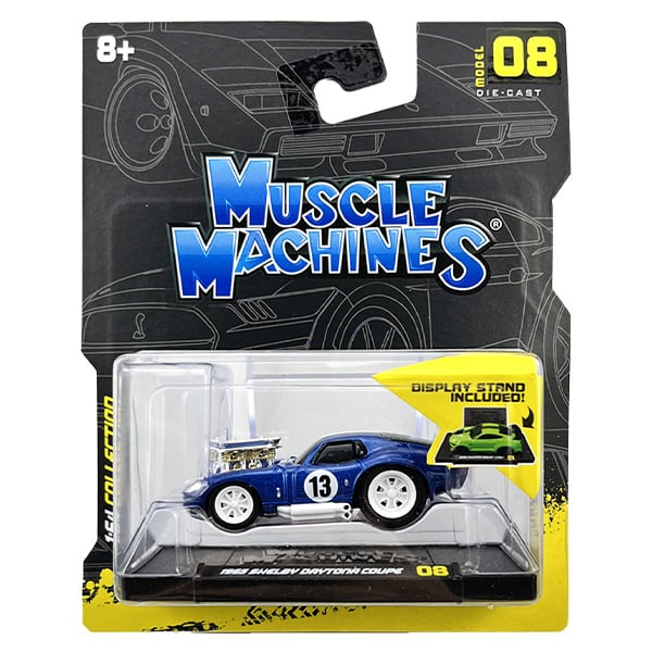 Muscle Machines 1:64 Shelby Daytona Coupe #13 【