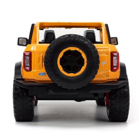 JADATOYS 1:24 JUST TRUCKS w/RACK & WHEELS 2021 FORD BRONCO ミニカー