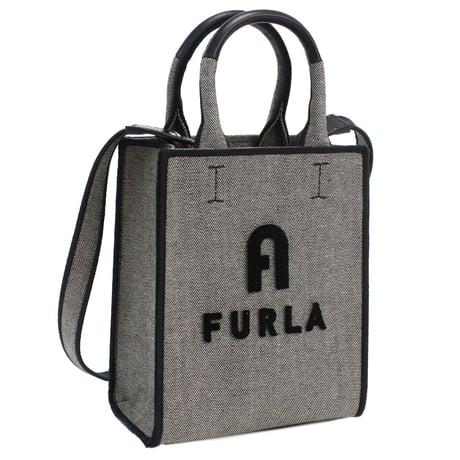フルラ FURLA FURLA OPPORTUNITY ハンドバッグ ブランド ショルダー付 2way WB00831 BX1550 G4100 GRIGIO+NERO グレー系