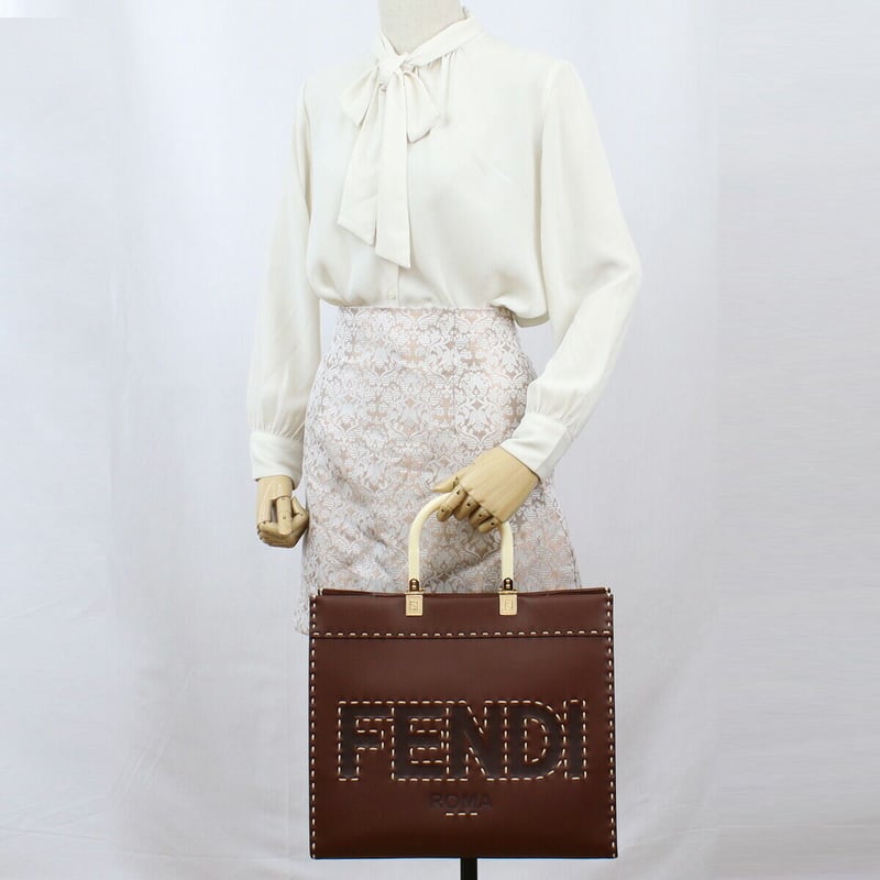 フェンディ FENDI トートバッグ ブランド ロゴ ショルダー付 8BH386