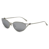 BOTTEGA VENETA BV1330S-002 サングラス シルバー／フォックス／ユニセックス