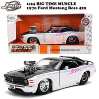 JADATOYS 1:24 BTM 1970 Ford Mustang Boss 429 ミニカー