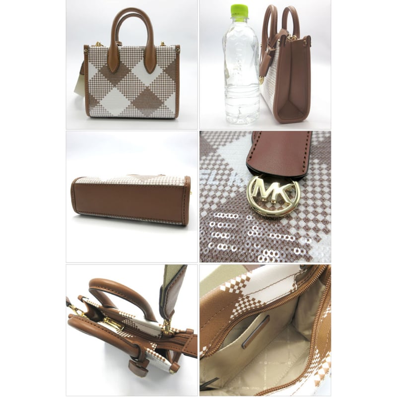 MICHAEL KORS チェックボード柄ハンドバック