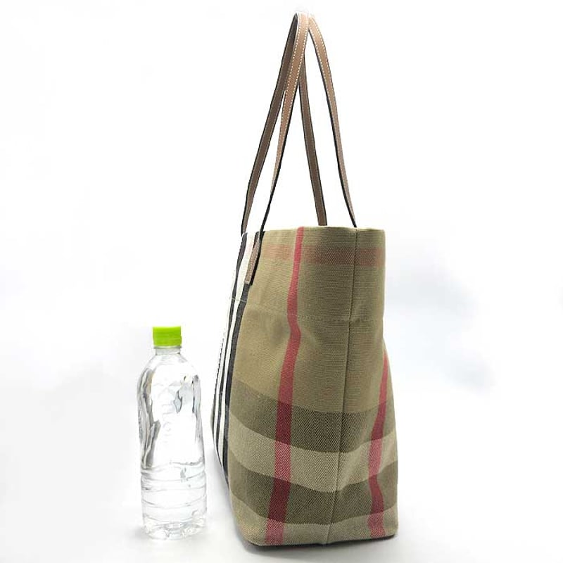バーバリー トートバッグ BURBERRY ロンドン コットン チェック バーバリー トートバッグ BURBERRY ロンドン コットン チェック